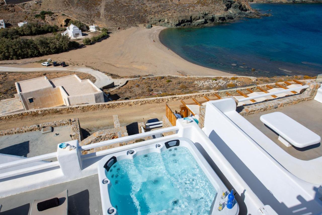 Villa Merhia Seaview Oasis With Pool & Hot Tub Exteriör bild