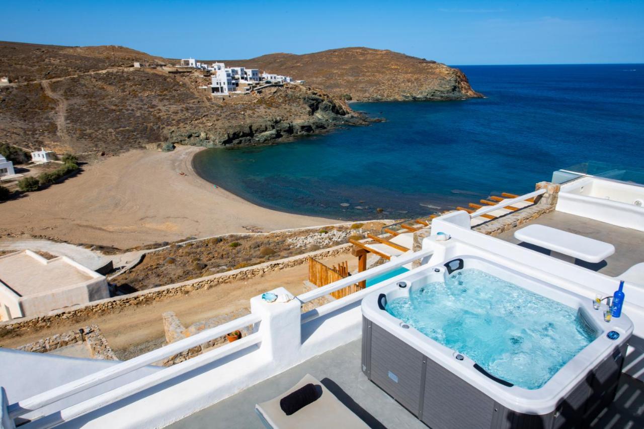 Villa Merhia Seaview Oasis With Pool & Hot Tub Exteriör bild