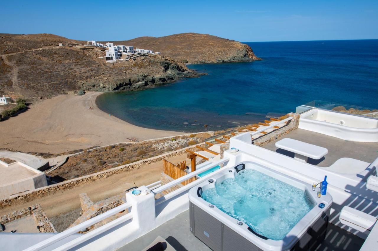 Villa Merhia Seaview Oasis With Pool & Hot Tub Exteriör bild