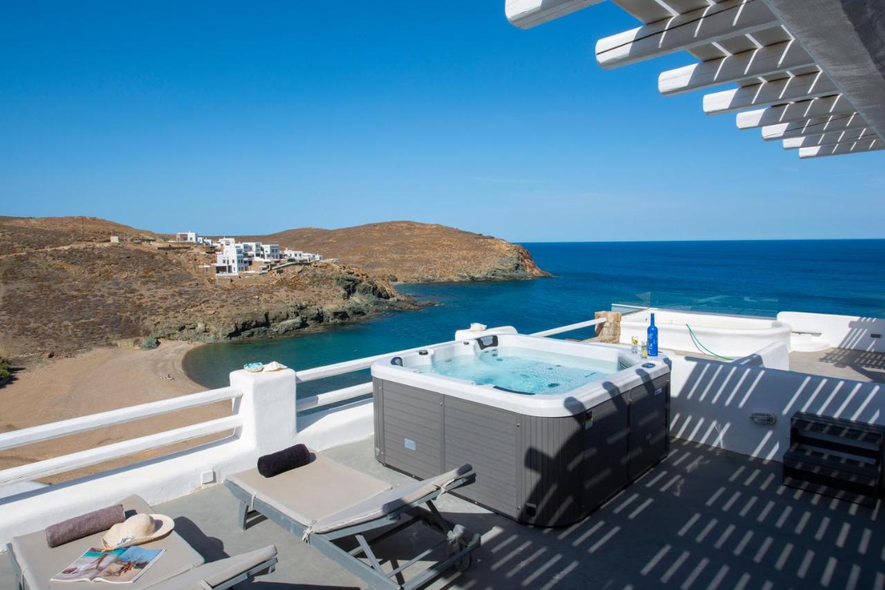Villa Merhia Seaview Oasis With Pool & Hot Tub Exteriör bild