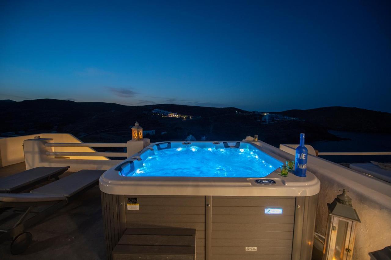 Villa Merhia Seaview Oasis With Pool & Hot Tub Exteriör bild