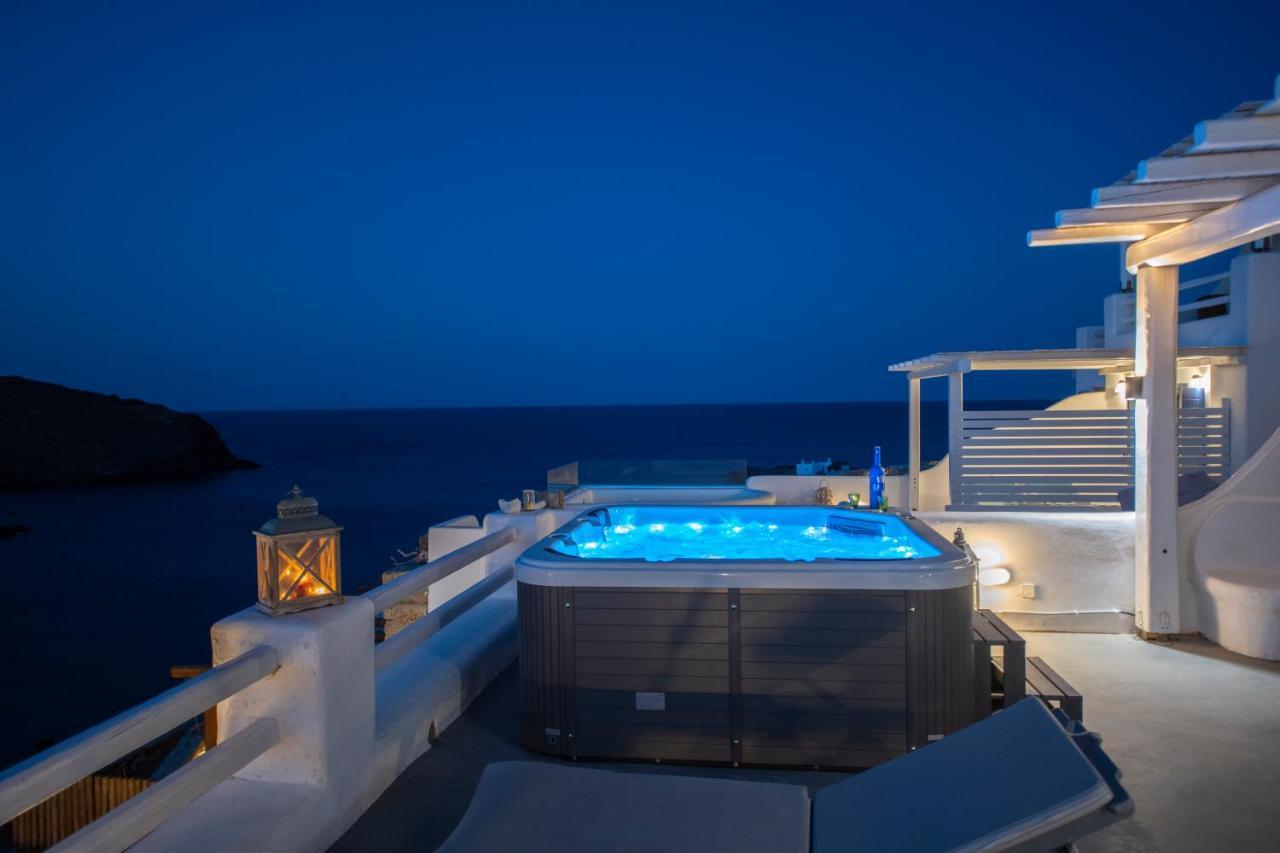 Villa Merhia Seaview Oasis With Pool & Hot Tub Exteriör bild